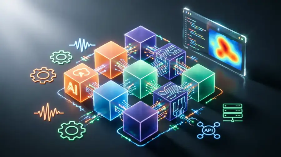 модульные кубы с дашбордом TCO отражает модульность разработки и бюджет