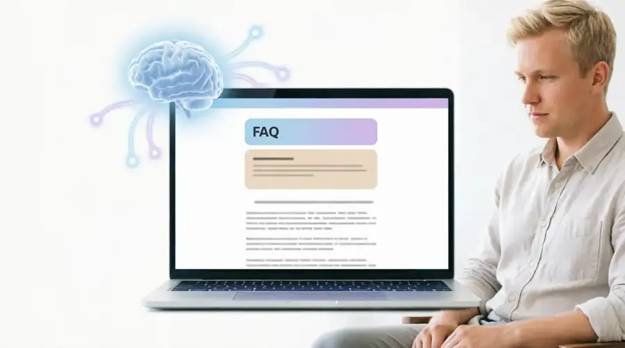 Символизирует переход от SEO к AEO